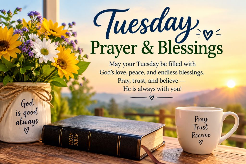 tuesday morning blessings and prayers